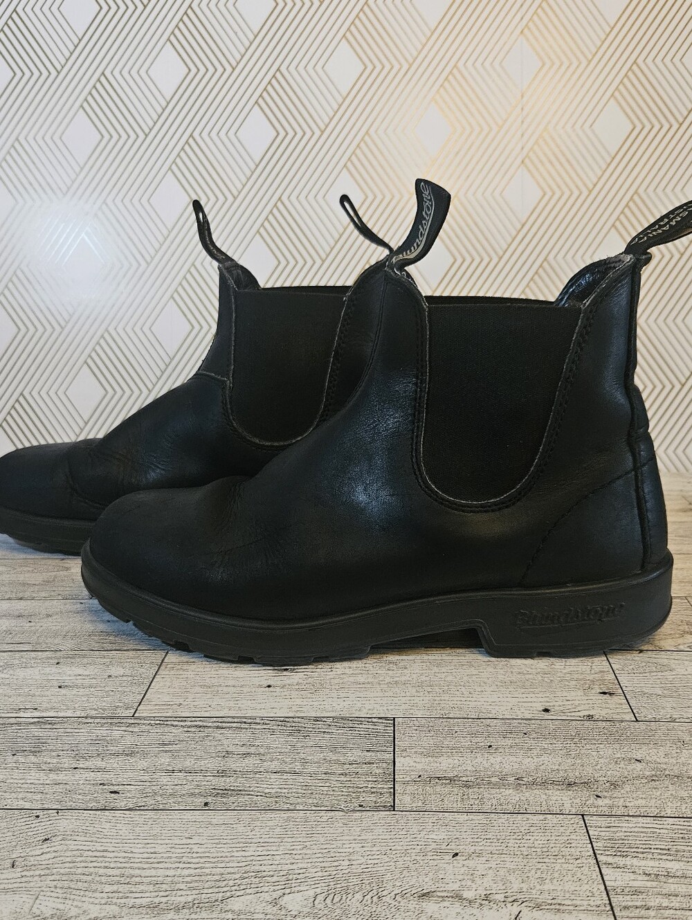Blundstone Original 510 Chelsea Boots Pull On Chukka Black Mens Size US 9.5